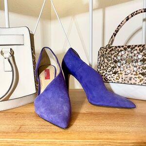 Italian blue suede shoes